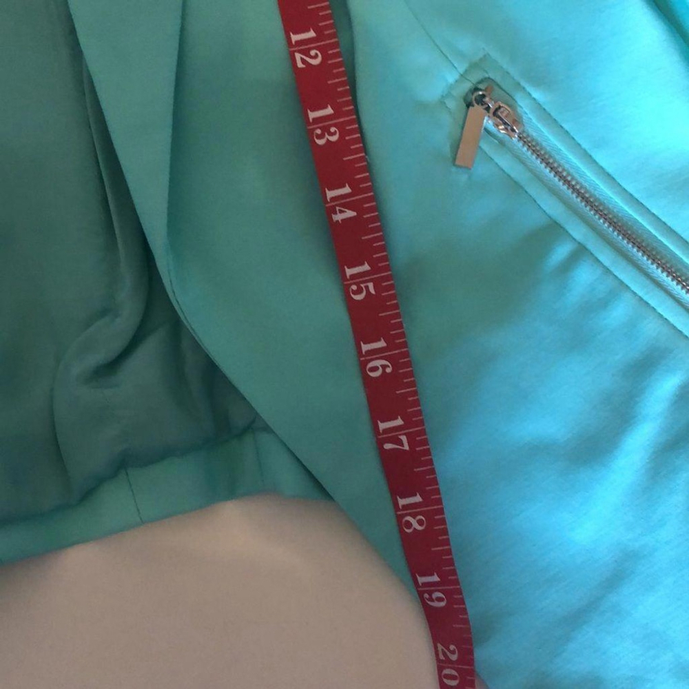 Grace Elements Women's Mint Green Blazer - Size 10 - Picture 5 of 6